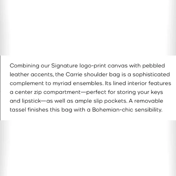 Michael Kors Carrie Shoulder Bag (EUC) - Picture 14 of 16